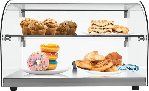 Miniatura 11 de KoolMore DC-2CN - Vitrina para panadería, 2.4 pies cúbicos - 2 estantes