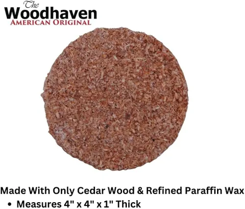 Miniatura 2 de Woodhaven Firestarters de luz fácil – Fabricado con madera de cedro natural – Fabricado en los Estados Unidos – Ideal para iniciar fuegos