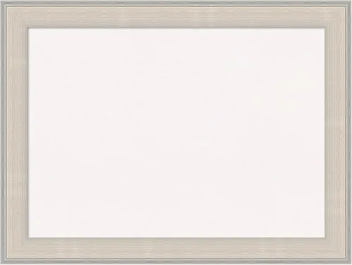 Miniatura 108 de Amanti Art Tablero de corcho blanco para pared (32 x 24) con marco de madera blanco blanco y blanco, tablero de corcho mediano para oficina, tablero