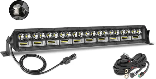 Miniatura 13 de Cubo de luz LED todoterreno de 3 pulgadas, luz de marcha atrás CREE Combo cuadrado LED cubo de luces de zanja de trabajo, barra de luz de respaldo