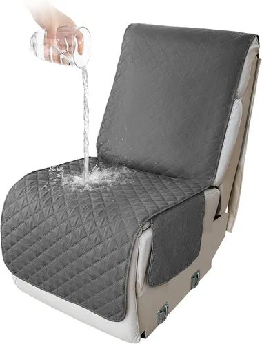 Miniatura 101 de HDCAXKJ Fundas de sofá seccional reclinable 100% impermeable, forma de L, funda de sofá reclinable lavable acolchada suave para mascotas, perro