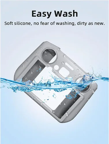 Miniatura 5 de Funda de silicona para DJI Air 3 RC 2 Controller Funda protectora RC Accesorios de control remoto (gris)