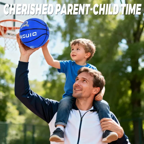 Miniatura 8 de Baloncesto de goma gruesa para niños y jóvenes, tamaño 3/4/5/6/7, para exteriores, colorido, 22/25.5/27.5/28.5/29.5 pulgadas, para regalos
