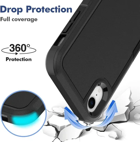 Miniatura 422 de Jeylly Funda para iPhone SE/Funda para iPhone 5S, Exterior de Plástico Duro que Absorbe Golpes + Interior de Silicona de Goma Defensor contra
