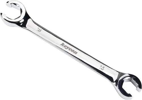 Miniatura 19 de Utoolmart Llave de tuerca de destello, 0.945 in x 1.063 in, doble extremo abierto, acero de alto carbono chapado en cromo espejo, para mantenimiento