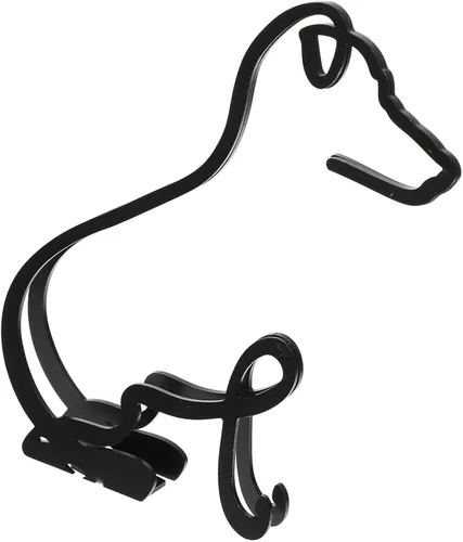 ORFOFE Escultura de perro moderna y minimalista figura de perro para el hogar, única para sala de estar, dormitorio, oficina