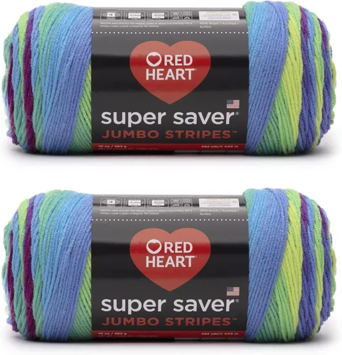 Miniatura 51 de Red Heart Super Saver Jumbo Ovillo de lana, Amatista