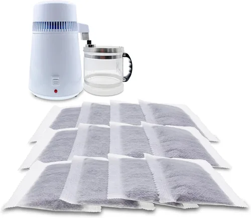 Miniatura 5 de Xcivi Filtros de destilador de carbón activado de repuesto compatibles con Megahome y otros destiladores de agua de encimera (12)