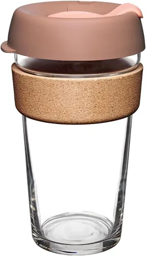 Miniatura 25 de Taza KeepCup Brew, de vidrio templado y corcho, Vidrio templado, Prensa