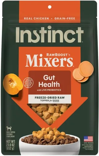 Miniatura 14 de Instinct Raw Boost Mixers Multivitamínico para Perros Adultos Aderezo de Comida Liofilizada, Bolsa de 5.5 oz