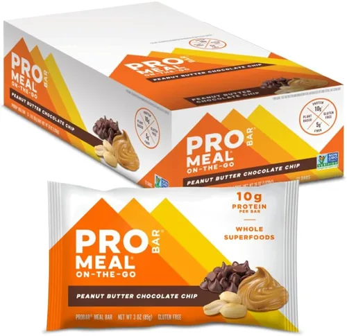 Miniatura 9 de PROBAR - Barra de comida, mantequilla de maní, sin OGM, sin gluten, saludable, a base de plantas, ingredientes de alimentos integrales, energía