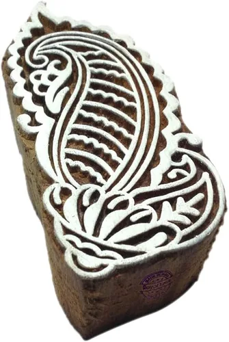 Miniatura 17 de Royal Kraft Sellos de madera DIY tela, textil, arcilla, cerámica, papel, bloques de impresión de henna THAtag012