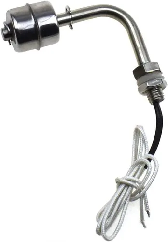 Miniatura 6 de Interruptor de flotador de acero inoxidable para tanque de bomba de agua, piscina, jardín, estanque, sensor de nivel de agua líquida (304 140.0 °F)