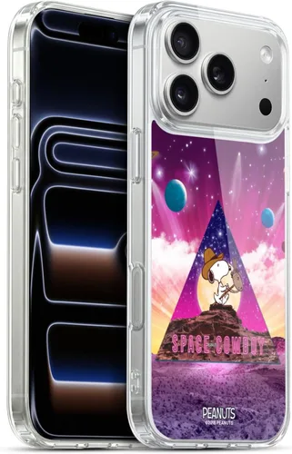 Miniatura 54 de Head Case Designs Funda de gel con licencia oficial de Peanuts Nebula Cactus Needles Snoopy Space Cowboy [protección de grado militar] compatible