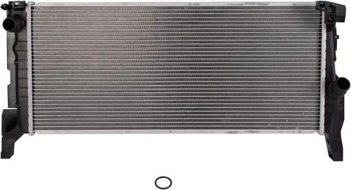 Miniatura 20 de TRQ Radiador de 1 fila de núcleo de aluminio de 26.5 pulgadas de ancho de núcleo compatible con Chevrolet Captiva Sport 2012-2015 Saturn Vue