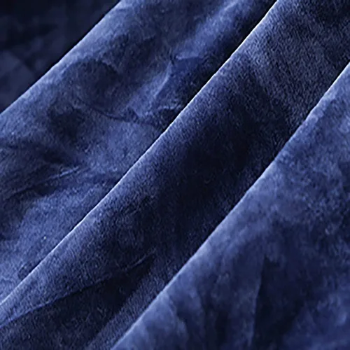 Miniatura 2 de Funda elástica para sofá en forma de L, de terciopelo de 1, 2, 3, 4 asientos, funda suave para sofá (azul, 1 asiento de 35-55 pulgadas)