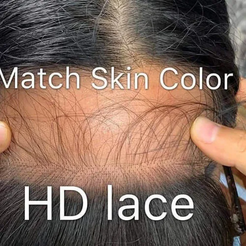 Miniatura 5 de Peluca de cabello humano rizado con encaje frontal transparente HD de onda profunda, previamente despuntada con abuelitos, nudos blanqueados
