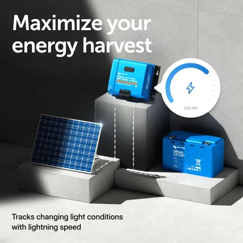 Miniatura 4 de Victron Energy SmartSolar MPPT Tr VE. Puede 150 V 85 amperios 12/24/36/48 voltios controlador de carga solar (Bluetooth)