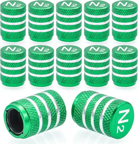 Miniatura 63 de 4 piezas de tapas de válvula de rueda con forma de punta, válvula de rueda de aleación de aluminio con punta, universal para automóviles, SUV