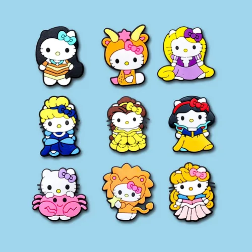 Miniatura 7 de 35 50 dijes de decoración de zapatos de dibujos animados para zuecos, accesorios de dibujos animados para adolescentes, niños y niñas, recuerdos