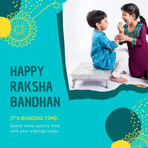 Miniatura 7 de Juego de regalo de Rakhi para hermano y bhabhi Incluye hermoso rakhi para Bhai y Lumba Rakhi para Bhabhi, Roli Chawal, imán y chocolate Envía