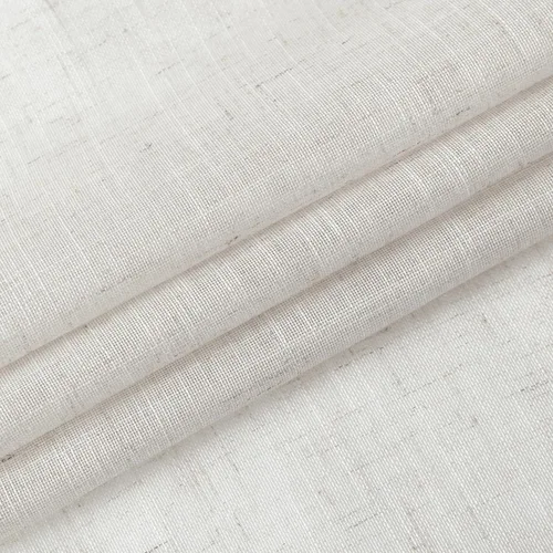 Miniatura 4 de WEST LAKE cortinas de lino natural con pinzas plegadas de 63 pulgadas de largo, 2 paneles, cortinas de estilo rústico para sala de estar