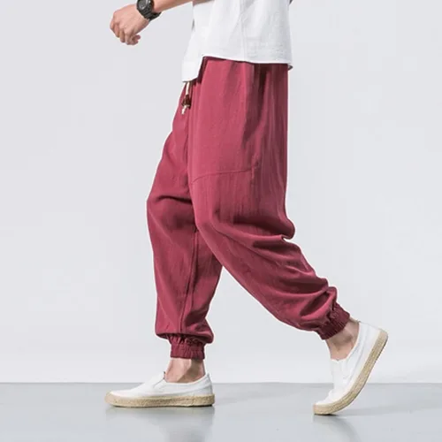 Miniatura 24 de Pantalones deportivos para hombre, pantalones de otoño e invierno y sólidos para hombres y hombres, cómodos con múltiples bolsillos