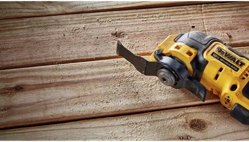 Miniatura 8 de DEWALT XTREME - Herramienta oscilante inalámbrica sin escobillas de 12 V MAX con cuchillas y adaptador, solo herramienta desnuda (DCS353B)
