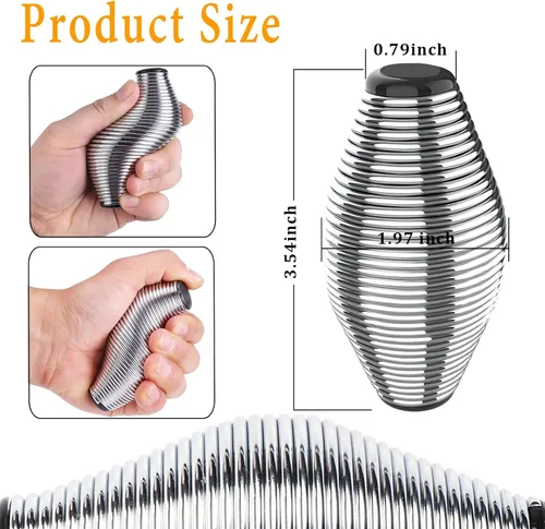 Miniatura 5 de Entrenador de fuerza de agarre con fortalecedor de antebrazo, fortalecedor de agarre de mano, ejercitador de extensión de mano, pelota de alivio