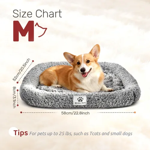 Miniatura 6 de Mora Pets Cama Autocalentable para Gatos, Almohadilla Autocalentable para Mascotas con Refuerzo y Espuma, Funda Extraíble Lavable, Antideslizante