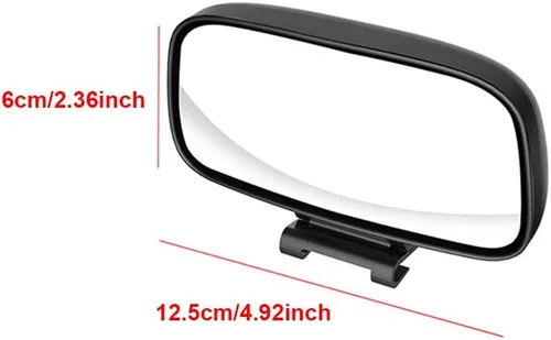 Miniatura 5 de Espejos traseros laterales de gran angular ajustables universales Espejo retrovisor de punto ciego Snap Way