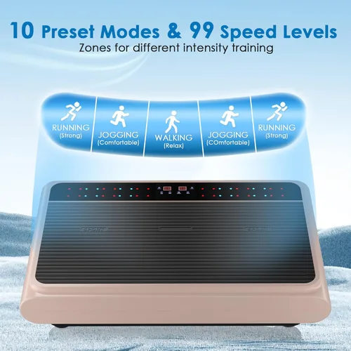 Miniatura 5 de Natini Vibration Plate Exercise Machine - Power Vibrating Plate for Lymphatic Drainage,Whole Boday Workout Machine for Women Weight Loss Home