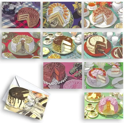 Miniatura 10 de Wright Home & Gift Tarjetas de felicitación en acuarela con paisajes para cualquier ocasión, con espacio en blanco para notas Juego de surtido a