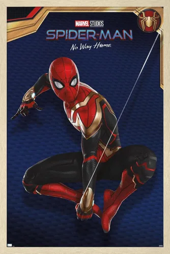 Miniatura 6 de Trends International Marvel Spider-Man: No Way Home - Póster de pared para disfraz rojo, 22.4 pulgadas de largo x 14.7 W, paquete de póster