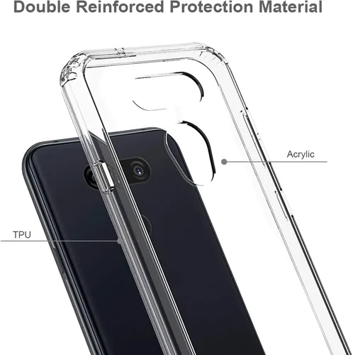 Miniatura 3 de Compatible con LG Aristo 5, funda transparente impresa, a prueba de golpes, arañazos, compatible con LG Phoenix 5/Fortune 3/Tribute Monarch/Risio 4