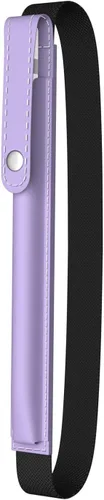 Miniatura 11 de MoKo Soporte para lápiz para Apple Pencil Pro, Apple Pencil de 1ª/2ª generación, iPencil (USB-C), Funda de cuero PU para lápiz de iPad con hebilla