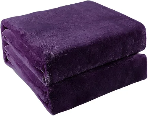 Miniatura 18 de uxcell Manta afelpada, suave, ligera, de microfibra, para cama o sofá