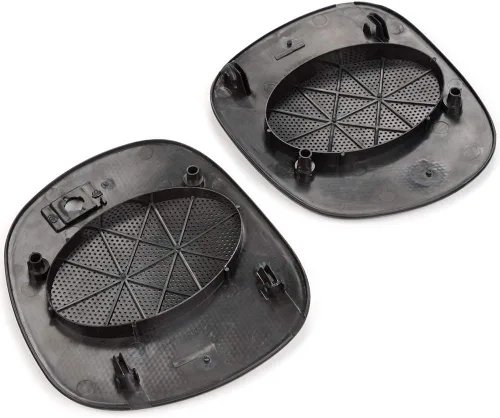 Miniatura 6 de PIT66 Cubierta de parrilla para altavoz frontal compatible con Chevy Blazer 98-05/98-05 GMC Jimmy rejilla negra
