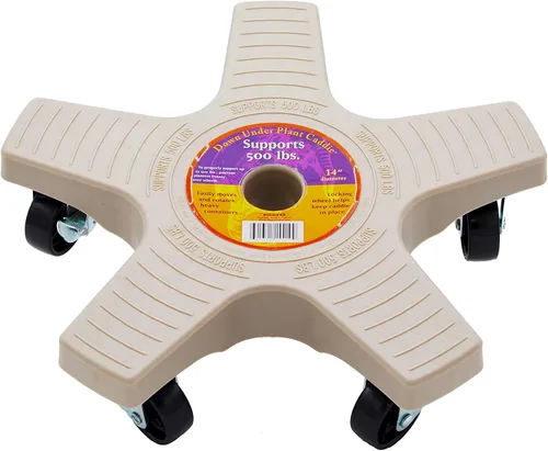 Miniatura 22 de Bosmere Soporte para Plantas de 16 pulgadas - Soporte Rodante para Plantas de Servicio Pesado con Ruedas con Seguro, Capacidad de 500 libras