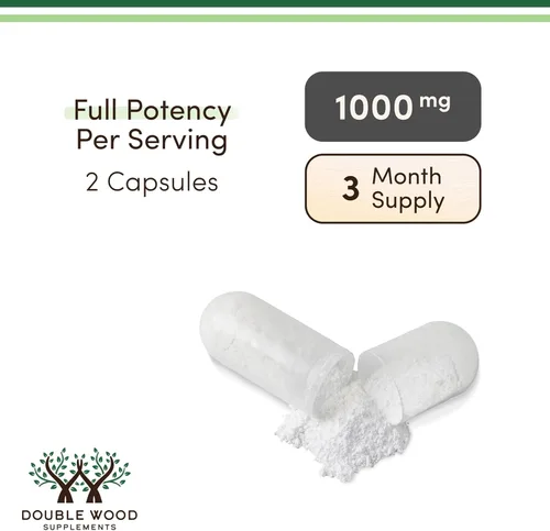 Miniatura 5 de Cloruro de Magnesio (Magnesium Chloride) - 180 cápsulas, 1,000 mg por porción, apoya la salud digestiva y ósea - Sin OMG y sin gluten de Double Wood