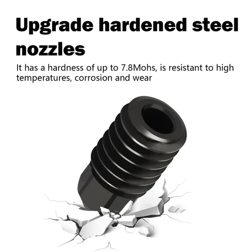 Miniatura 5 de HzdaDeve Kit de Hotend Cerámico de 0.4MM Versión de Actualización 2.0 para Adventurer 5M/5M Pro Kit de Hot End Cabezal de Impresora Extrusora