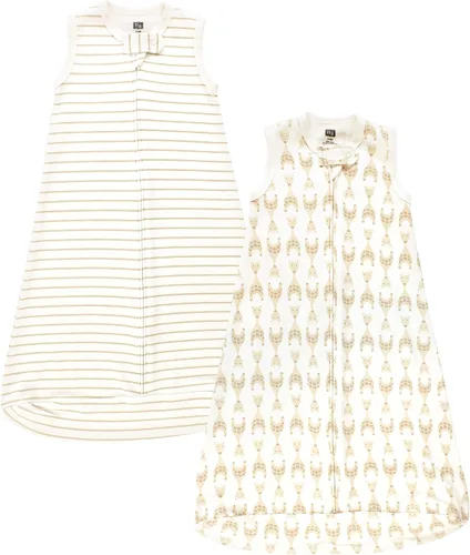 Miniatura 2 de Hudson Baby Saco de dormir sin mangas unisex de algodón entrelazado para bebé Naranja (Citrus)