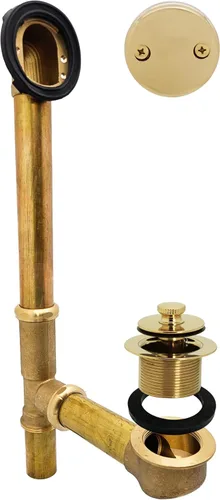 Miniatura 19 de Westbrass Pull & Drain D3262-12 - Desechos de baño de 14 pulgadas, tubo de calibre 17, bronce aceitado Oil Rubbed Bronze