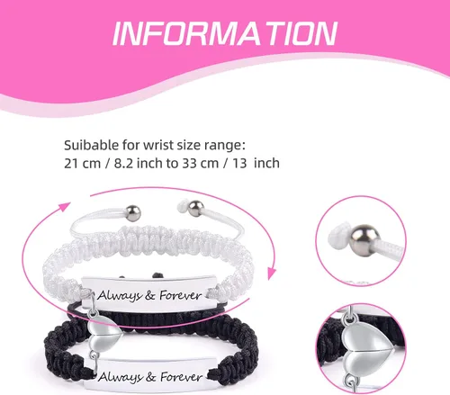 Miniatura 18 de Pulsera de amor para pareja