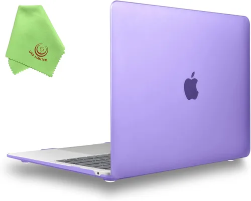 Miniatura 35 de Carcasa para MacBook Air de 13 pulgadas, UESWILL, carcasa rígida mate de tacto suave para MacBook Air de 13 pulgadas (Modelo A1466 / A1369) de Negro