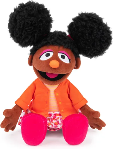 GUND Sesame Street - Peluche oficial de Gabrielle, muñeca de felpa prémium para edades de 1 año en adelante, 13 pulgadas