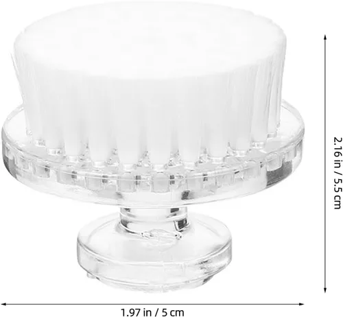 Miniatura 8 de Cepillo de limpieza facial de cerdas suaves, limpiador facial manual para limpieza profunda de poros, exfoliante y cuidado de la piel, cepillo
