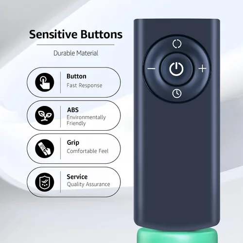 Miniatura 6 de RETROSUN Mando a distancia de repuesto para ventilador de torre oscilante Vornado OSCR37 OSCR32 VMH505 y circulador de aire, negro