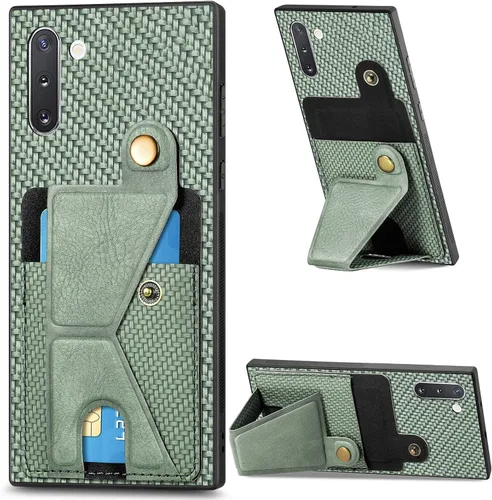 Miniatura 21 de Funda para Xiaomi Poco M5s 4G, Funda para Redmi Note 10 4G / Note 10S 4G / Note 11 SE (India) Funda de cuero PU ranuras para tarjetas Soporte