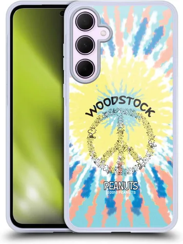 Miniatura 373 de Head Case Designs Funda de gel Woodstock 50th con licencia oficial de Peanuts Snoopy Guitar 1969 [protección de grado militar] compatible